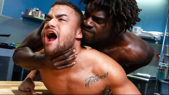 Doggy and cowboy pleasures via BBC black gayxxx